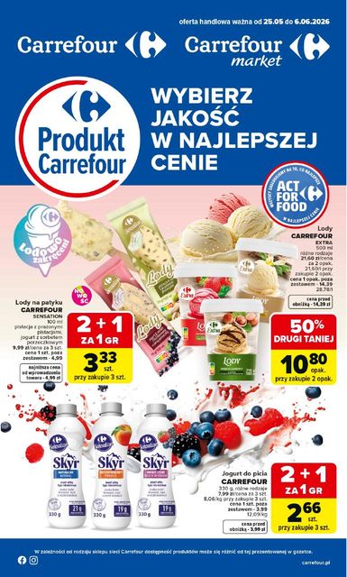 carrefour gazetka promocyjna od 25 maja
