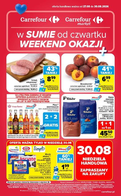 carrefour gazetka promocyjna od 27 sierpnia