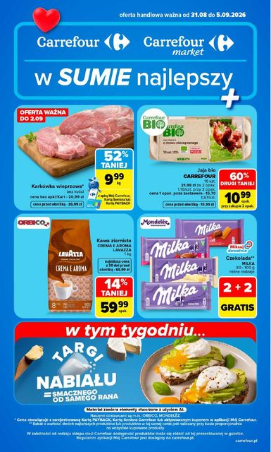 carrefour gazetka promocyjna od 31 sierpnia