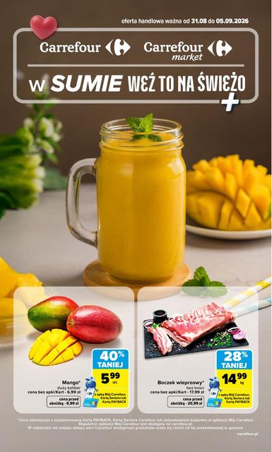 carrefour gazetka promocyjna od 31 sierpnia