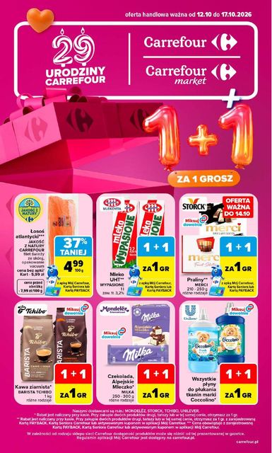 carrefour gazetka promocyjna od 12 października