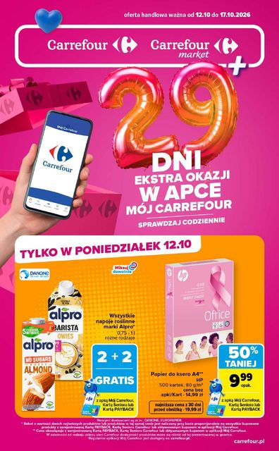 carrefour gazetka promocyjna od 12 października