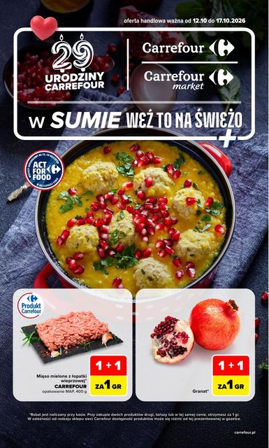carrefour gazetka promocyjna od 12 października