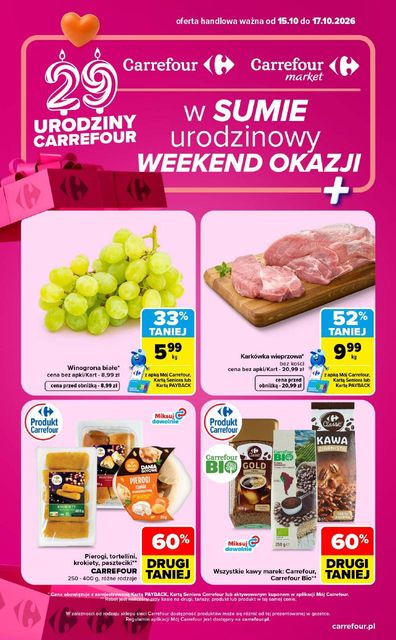 carrefour gazetka promocyjna od 15 października