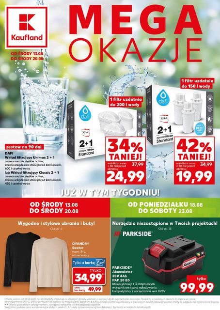 kaufland gazetka promocyjna od 13 sierpnia