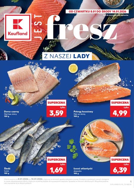 kaufland gazetka promocyjna od 08 stycznia