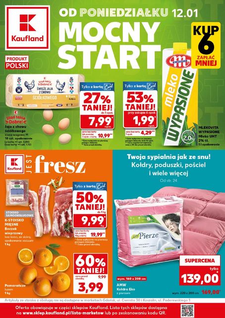 kaufland gazetka promocyjna od 12 stycznia