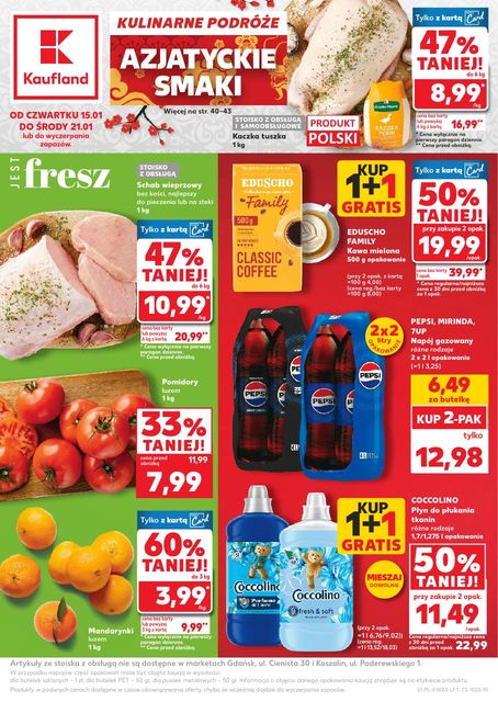 kaufland gazetka promocyjna od 15 stycznia
