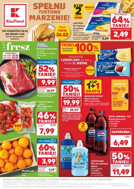 kaufland gazetka promocyjna od 26 lutego