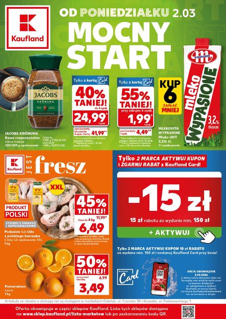kaufland gazetka promocyjna od 02 marca