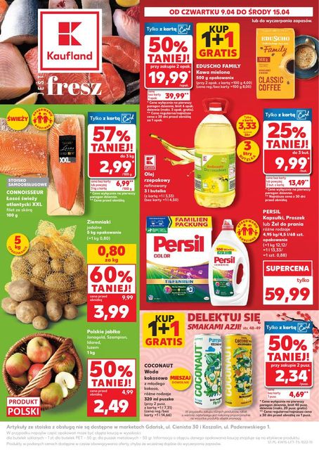 kaufland gazetka promocyjna od 09 kwietnia