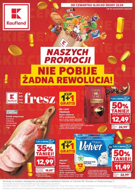 kaufland gazetka promocyjna od 16 kwietnia