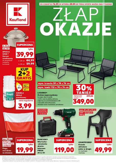 kaufland gazetka promocyjna od 16 kwietnia
