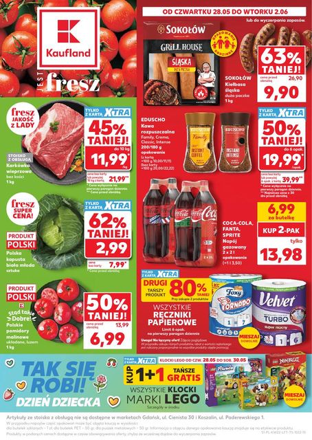 kaufland gazetka promocyjna od 28 maja