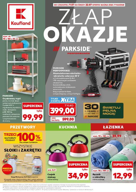 kaufland gazetka promocyjna od 09 lipca