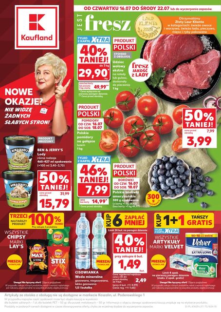 kaufland gazetka promocyjna od 16 lipca