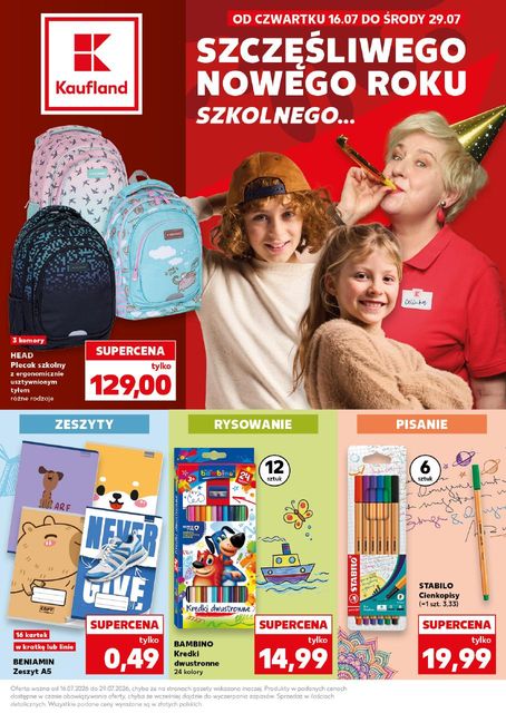 kaufland gazetka promocyjna od 16 lipca