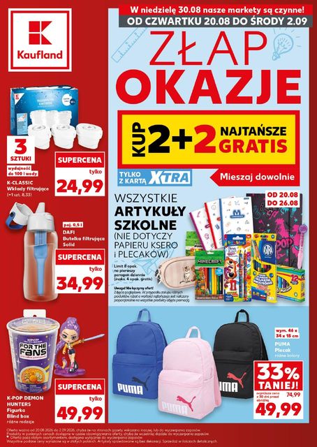 kaufland gazetka promocyjna od 20 sierpnia