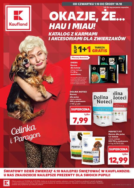 kaufland gazetka promocyjna od 01 października