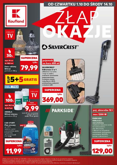 kaufland gazetka promocyjna od 01 października