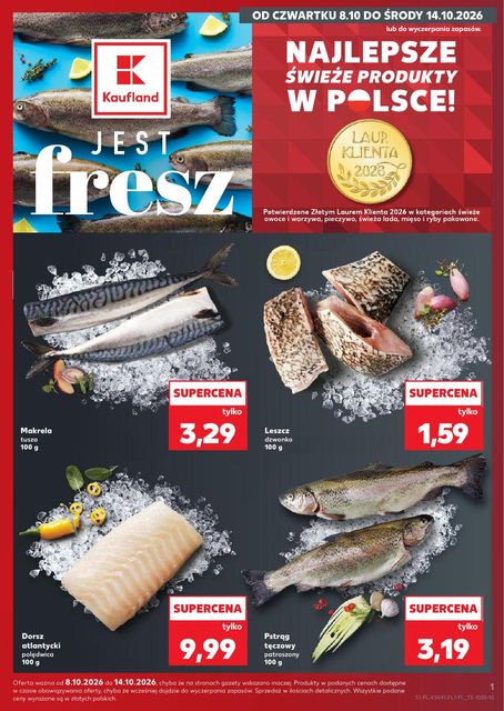 kaufland gazetka promocyjna od 08 października