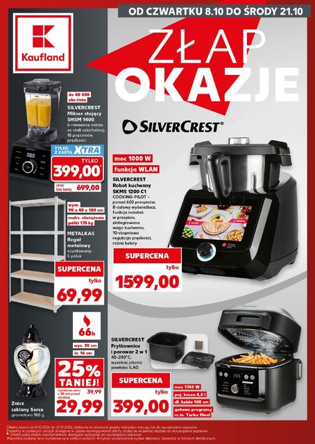 kaufland gazetka promocyjna od 08 października