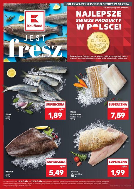 kaufland gazetka promocyjna od 15 października