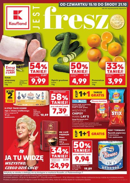 kaufland gazetka promocyjna od 15 października
