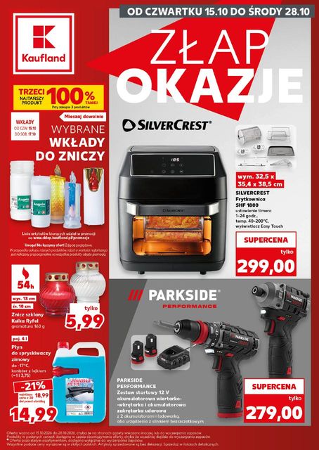 kaufland gazetka promocyjna od 15 października