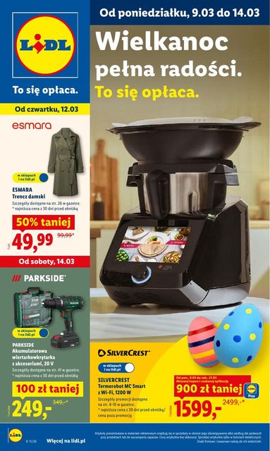 lidl gazetka promocyjna od 09 marca