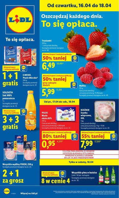lidl gazetka promocyjna od 16 kwietnia