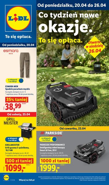 lidl gazetka promocyjna od 20 kwietnia