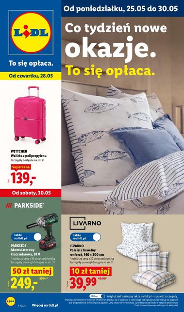 lidl gazetka promocyjna od 25 maja