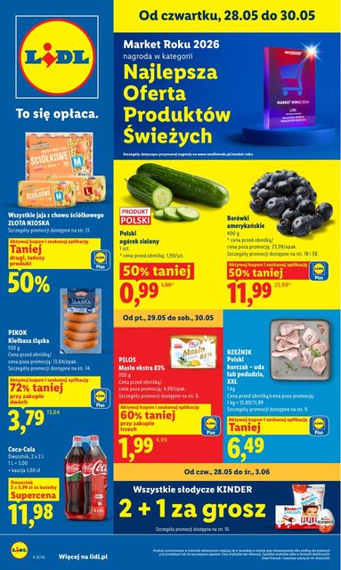 lidl gazetka promocyjna od 28 maja