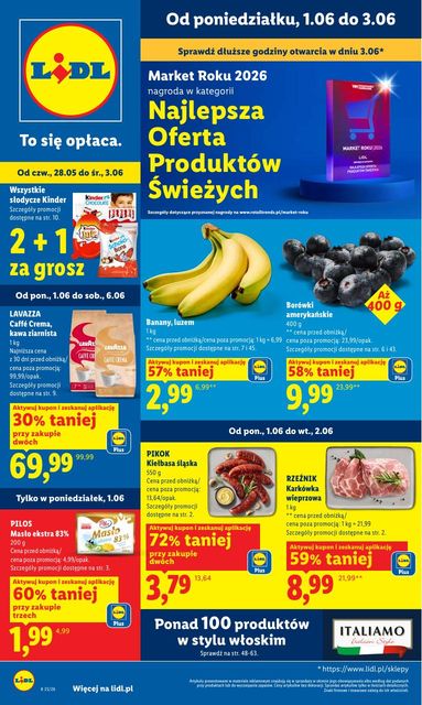 lidl gazetka promocyjna od 01 czerwca