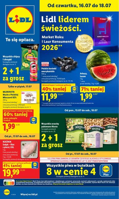 lidl gazetka promocyjna od 16 lipca