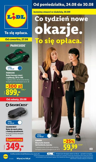 lidl gazetka promocyjna od 24 sierpnia
