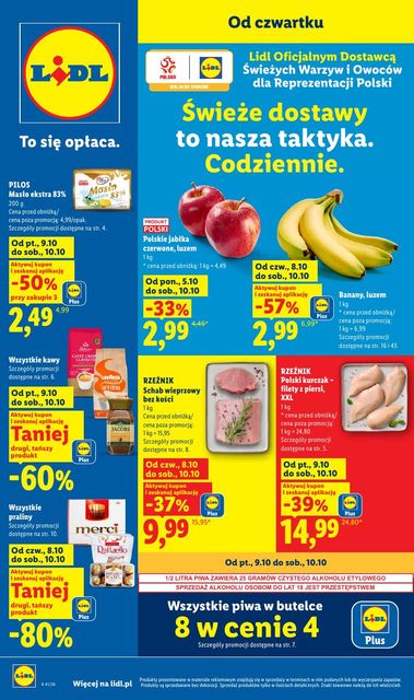 lidl gazetka promocyjna od 08 października