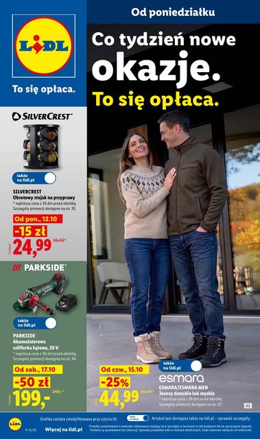 lidl gazetka promocyjna od 12 października