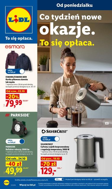 lidl gazetka promocyjna od 19 października