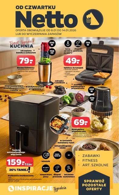 netto gazetka promocyjna od 08 stycznia