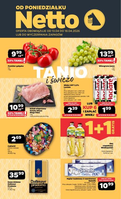 netto gazetka promocyjna od 13 kwietnia