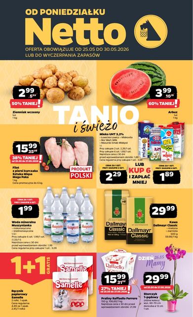 netto gazetka promocyjna od 25 maja