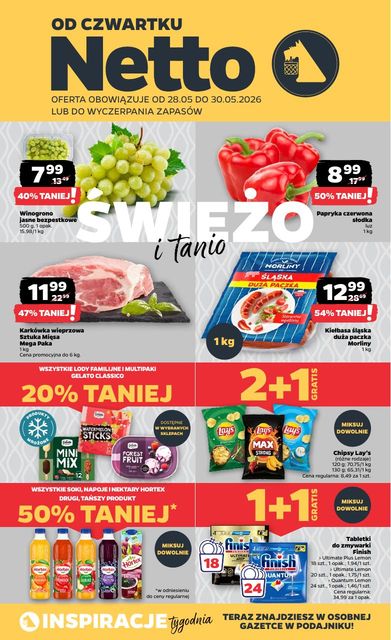 netto gazetka promocyjna od 28 maja