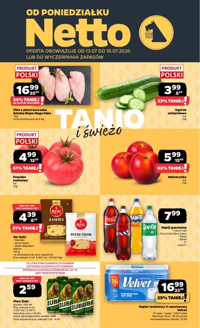netto gazetka promocyjna od 13 lipca