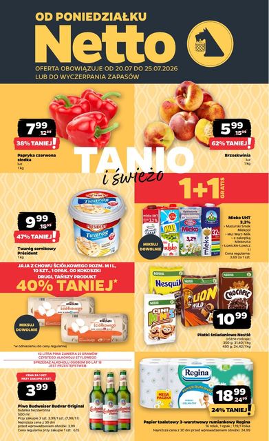 netto gazetka promocyjna od 20 lipca