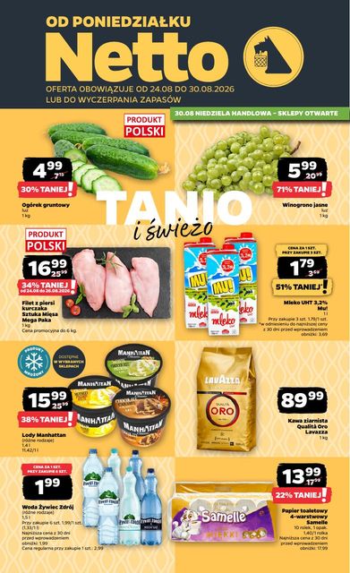 netto gazetka promocyjna od 24 sierpnia