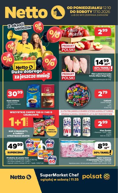 netto gazetka promocyjna od 12 października