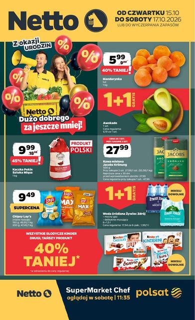 netto gazetka promocyjna od 15 października