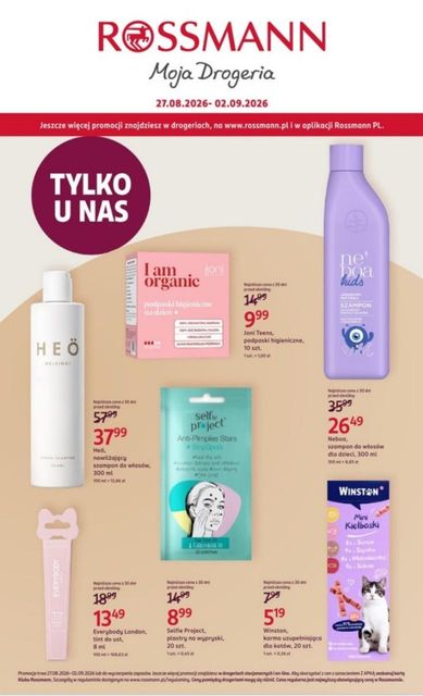rossmann gazetka promocyjna od 27 sierpnia